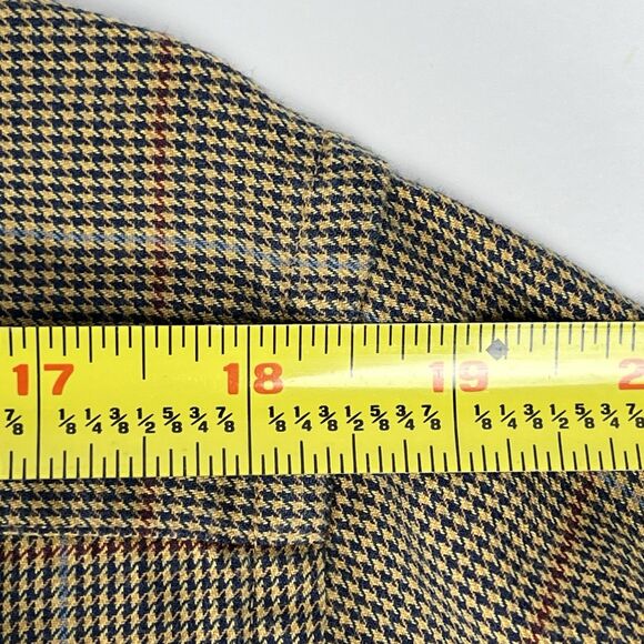 Brooks Brothers Sz Mens M Flannel Long-Sleeve Button-Down Casual Shirt Brown - Picture 9 of 10